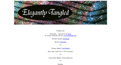 Desktop Screenshot of elegantlytangled.com